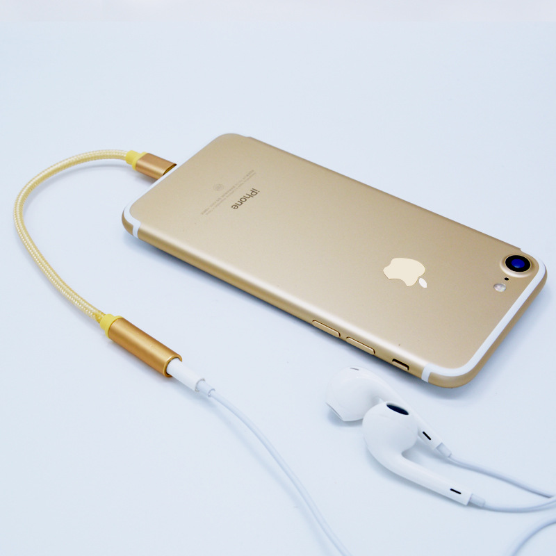 鋁合金音頻線適用蘋果i5/i6/iphone7 蘋果7耳機8Pin轉接頭批發・進口・工廠・代買・代購