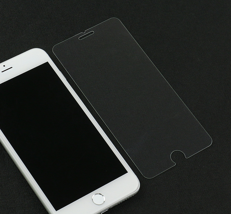 For iphone 7防爆防指紋鋼化玻璃膜7 plus防指紋手機貼膜0.3 2.5D工廠,批發,進口,代購