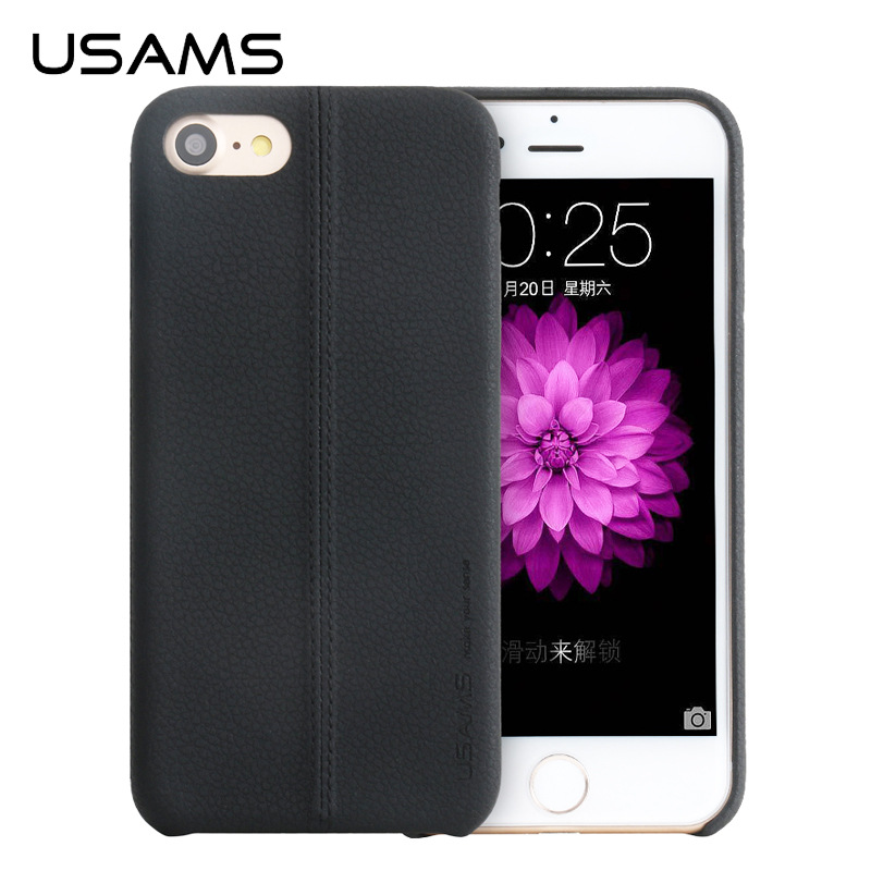 USAMS優勝仕 iphone7/7 plus手機套 卓系列後蓋式全包邊保護皮套工廠,批發,進口,代購