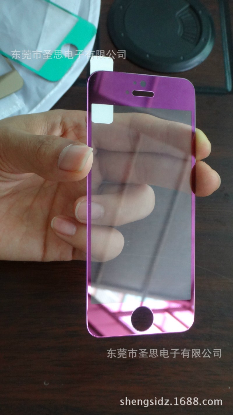 鋼化手機保護貼膜 iphone5S鋼化玻璃膜 蘋果6玻璃防爆膜 手機貼批發・進口・工廠・代買・代購