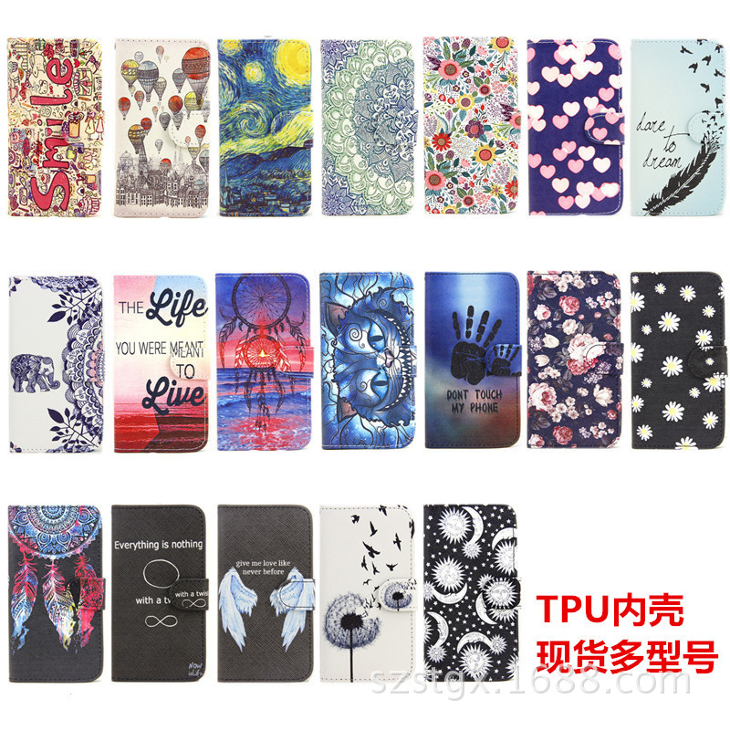 蘋果手機皮套iphone7 彩圖皮套 彩印插卡左右翻 印花圖案皮套批發・進口・工廠・代買・代購