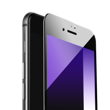 慕凱龍蘋果7曲麵鋼化膜iPhone7碳纖維軟邊手機保護膜防藍光膜批發・進口・工廠・代買・代購