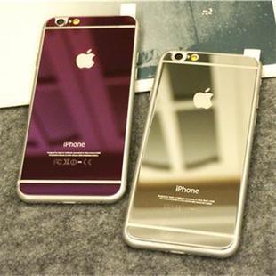 電鍍鏡麵全屏覆蓋iPhone6鋼化玻璃膜4.7蘋果6Plus手機5.5前後彩膜批發・進口・工廠・代買・代購