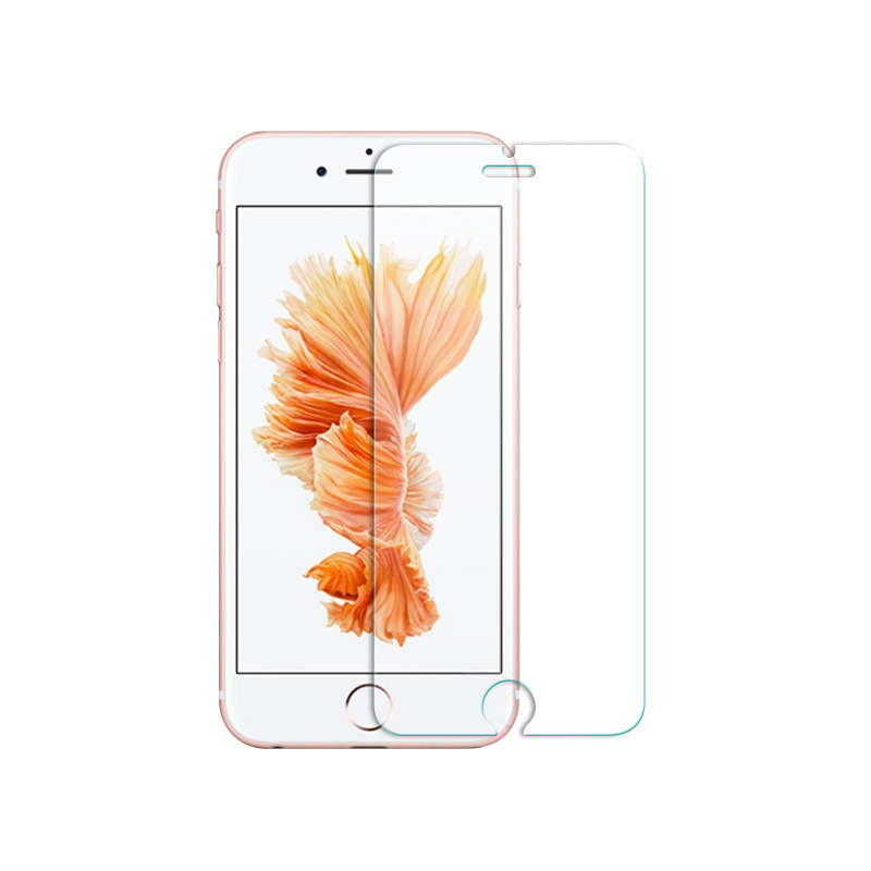 新款 iPhone6S鋼化玻璃膜 蘋果6防爆手機保護膜後膜 弧邊手機貼膜工廠,批發,進口,代購
