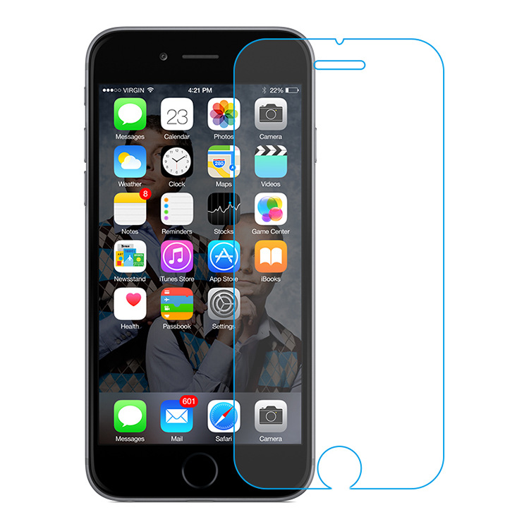 現貨iphone6s鋼化玻璃膜 蘋果6plus手機鋼化膜 高清超薄鋼化膜工廠,批發,進口,代購