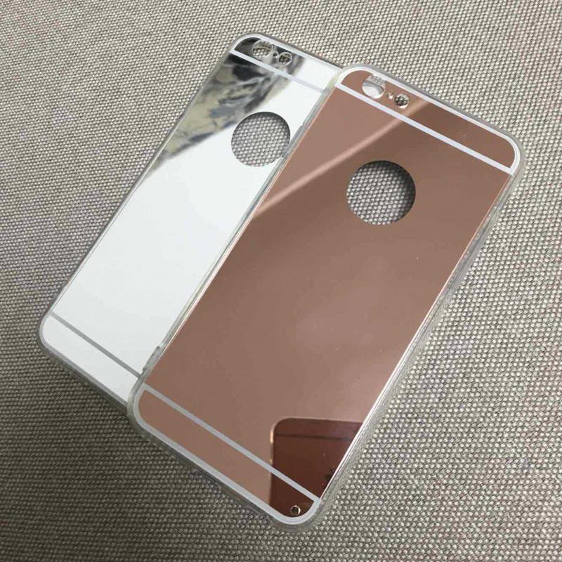 蘋果電鍍鏡麵手機殼 iphone7 plus tpu蘋果6s蘋果5S外殼批發・進口・工廠・代買・代購