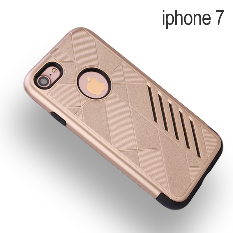 熱銷新款iphone7手機殼 硬殼防摔條紋殼鐵甲戰神蘋果7plus保護套批發・進口・工廠・代買・代購