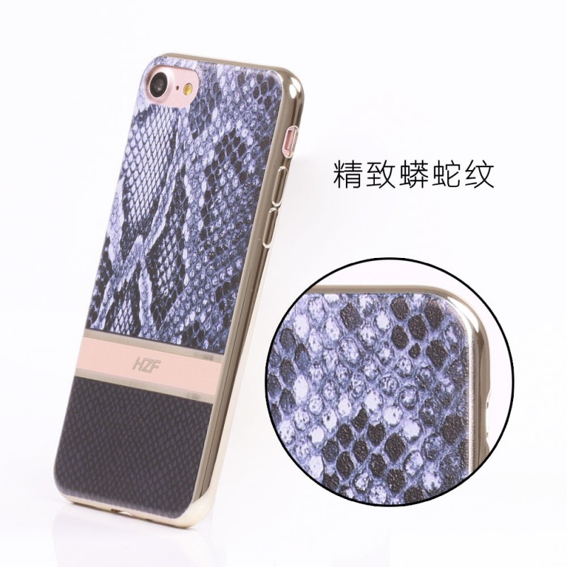 蘋果7手機殼新款iphone7電鍍TPU皮革彩繪手機套超薄全包保護殼批發・進口・工廠・代買・代購
