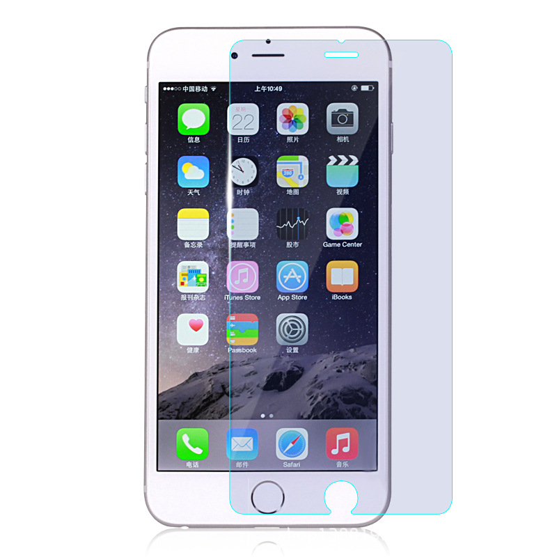 ipush蘋果6 4.7藍光鋼化膜 iPhone6 防藍光防爆鋼化玻璃膜工廠,批發,進口,代購