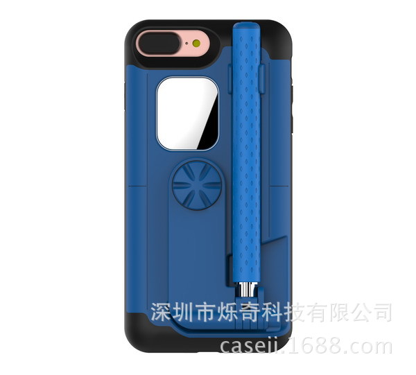 專利潮品iPhone 7 Plus 視訊直播專用手機殼 手機直播殼 自拍桿殼工廠,批發,進口,代購