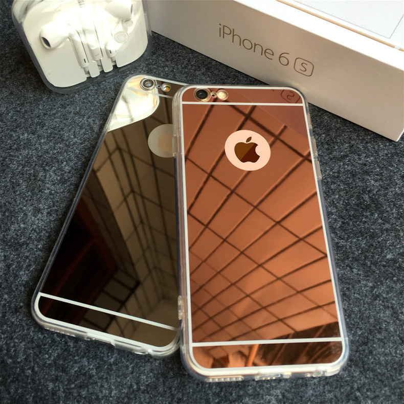 iphone7手機殼軟邊全包 蘋果7 plus電鍍保護套 女款潮新款鏡麵批發・進口・工廠・代買・代購