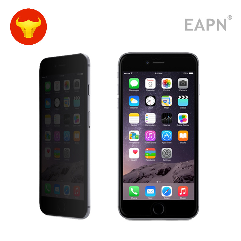 EAPN蘋果6防窺膜 防偷窺鋼化玻璃膜 IPhone6鋼化膜工廠,批發,進口,代購