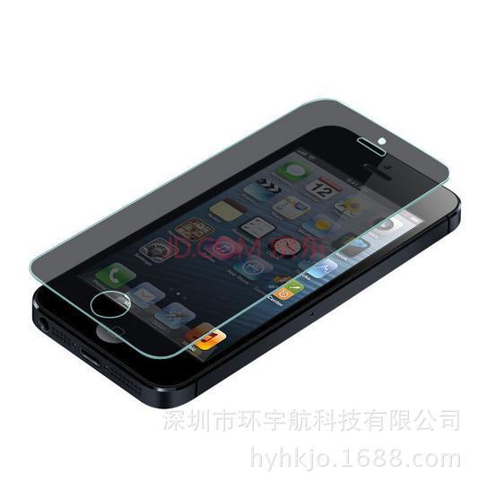 廠傢熱銷5代手機鋼化玻璃保護膜片 iPhone5s超薄手機膜防水鋼化膜批發・進口・工廠・代買・代購