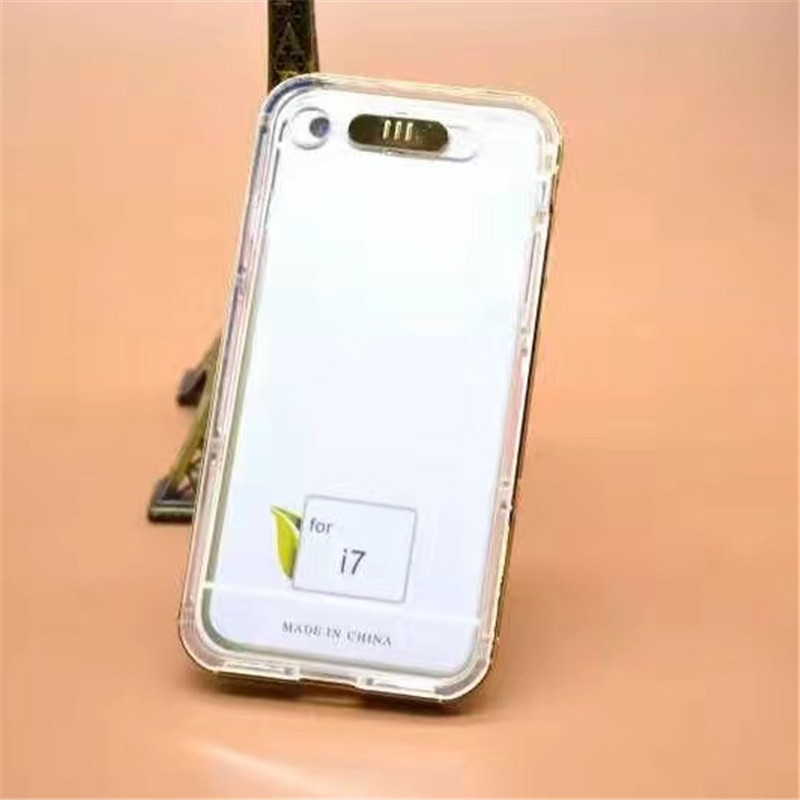 新款上市iphone7手機殼TPU pc電鍍來電閃iphone7plus手機保護套批發・進口・工廠・代買・代購