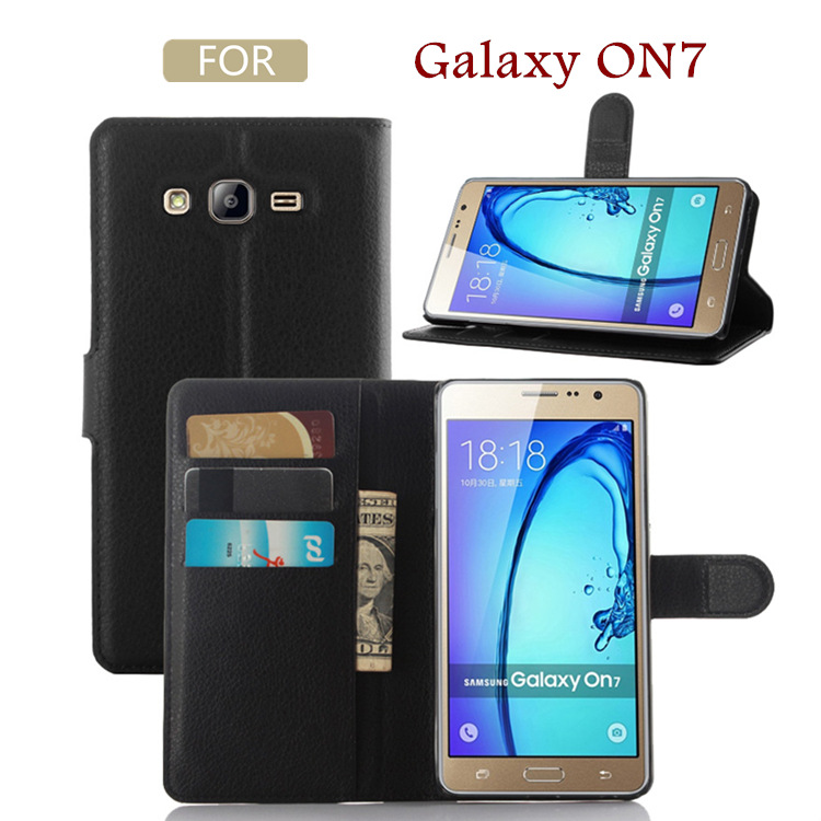 三星Galaxy On 7手機殼 錢包式插卡支架手機套 O7 on7手機皮套批發・進口・工廠・代買・代購