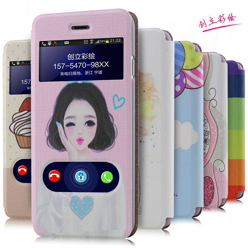 一件包郵 蘋果6手機殼iphone6手機套皮套翻蓋保護套外殼4.7 卡通批發・進口・工廠・代買・代購