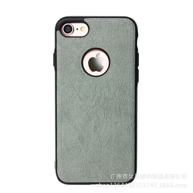 蘋果iPhone7 TPU手機殼側貼皮保護套編織紋多種皮紋可選品牌代工工廠,批發,進口,代購