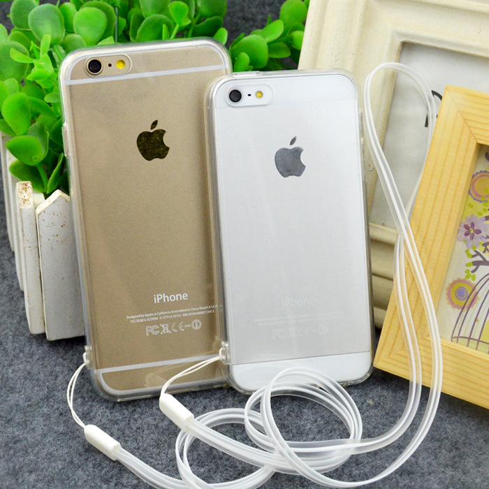 新款iphone7plus手機殼蘋果6s外殼5s透明亞克力矽膠5.5防摔保護套工廠,批發,進口,代購
