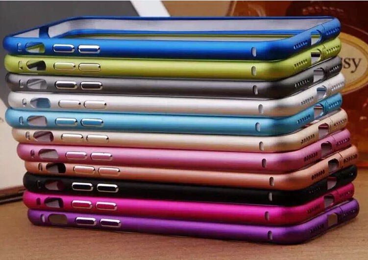 iphone7手機殼 蘋果7plus金屬邊框 4.7 5.5寸梅花扣鋁合金邊框殼批發・進口・工廠・代買・代購