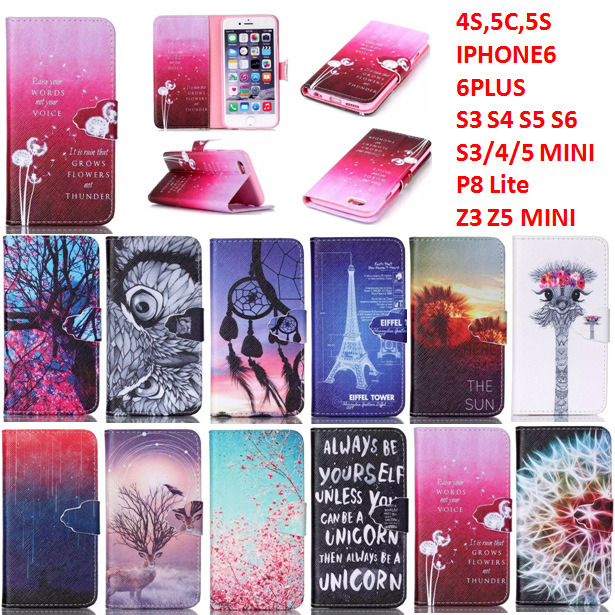 IPHONE6S 4S 5S 5C 6PLUS S3 S4 S5 MINI S6 P8 LITE手指彩繪皮套工廠,批發,進口,代購