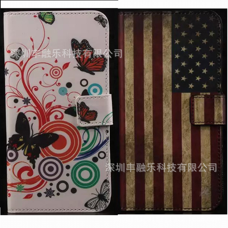 蘋果IPHONE6彩繪手機皮套IPHONE6蝴蝶花卉美國國旗彩繪手機皮套工廠,批發,進口,代購