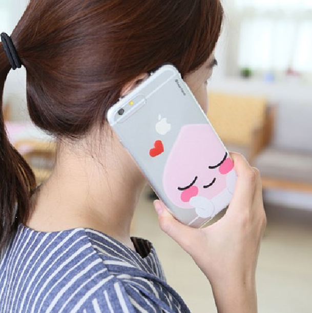 韓國kakao禮品 來圖定製iPhone7手機殼vivo x6 軟套6 plus保護套批發・進口・工廠・代買・代購
