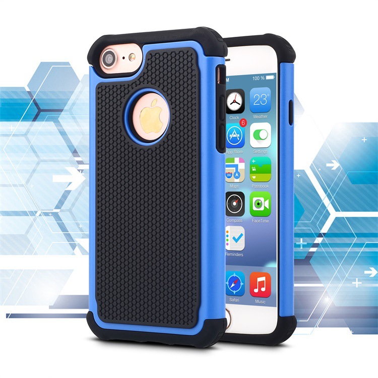 廠傢定製iphone7 蘋果各類手機殼足球紋三合一TPU矽膠PC組合新款工廠,批發,進口,代購
