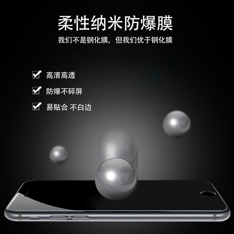 iphone6納米防爆膜 iphone6plus手機保護膜 蘋果高清防爆膜柔性膜批發・進口・工廠・代買・代購
