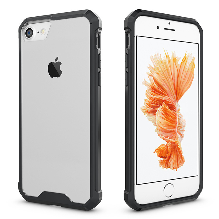 蘋果7鎧甲防摔透明亞克力手機殼 iPhone7氣囊邊框保護殼 工廠批發批發・進口・工廠・代買・代購
