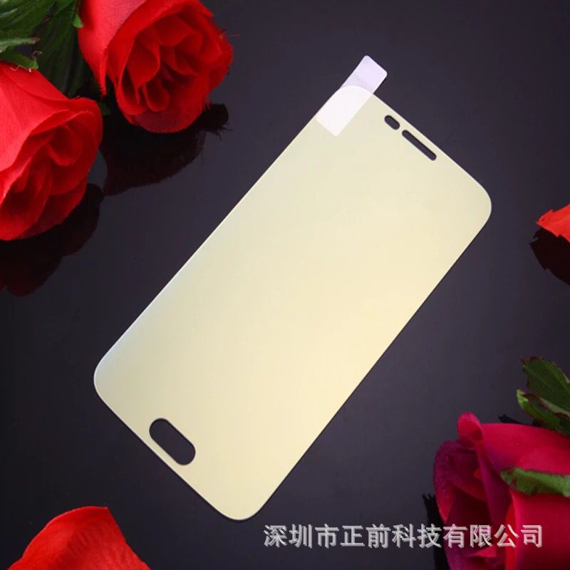 三星s6全屏彩色鋼化玻璃膜 三星S5鋼化玻璃膜炫彩鏡麵膜彩膜工廠,批發,進口,代購