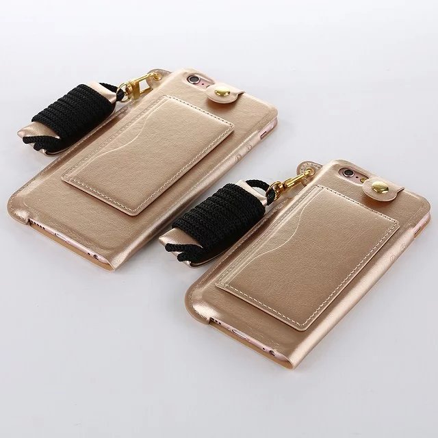 iPhone6S手機皮套 掛繩掛脖皮套 蘋果7 plus 支架保護殼 手機殼批發・進口・工廠・代買・代購