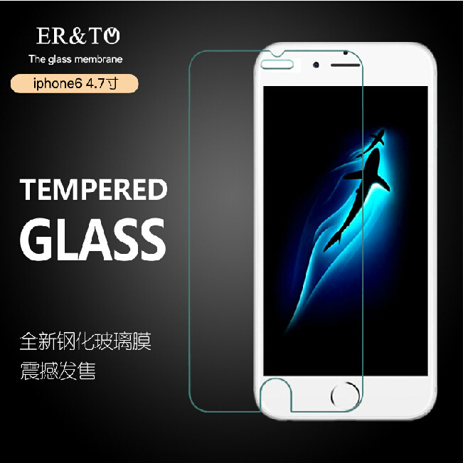 蘋6玻璃鋼化膜 iPhon56plus手機鋼化膜0.26鋼化玻璃膜0.15裸片批發・進口・工廠・代買・代購