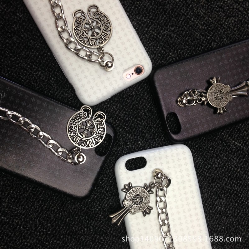 潮牌金屬鏈手機殼 iPhone6 6s手機殼 6plus包邊外殼 4.7 TPU軟殼批發・進口・工廠・代買・代購