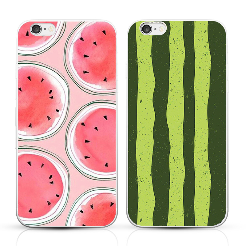 iphone5c/5se/6/6s/6p/6sp/7/7P 彩繪手機殼超薄水果彩繪diy批發工廠,批發,進口,代購