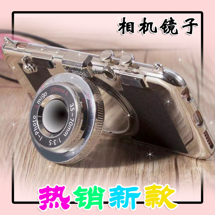 三星S7edge相機手機殼 蘋果IPHONE6/7plus相機鏡子支架手機保護殼批發・進口・工廠・代買・代購