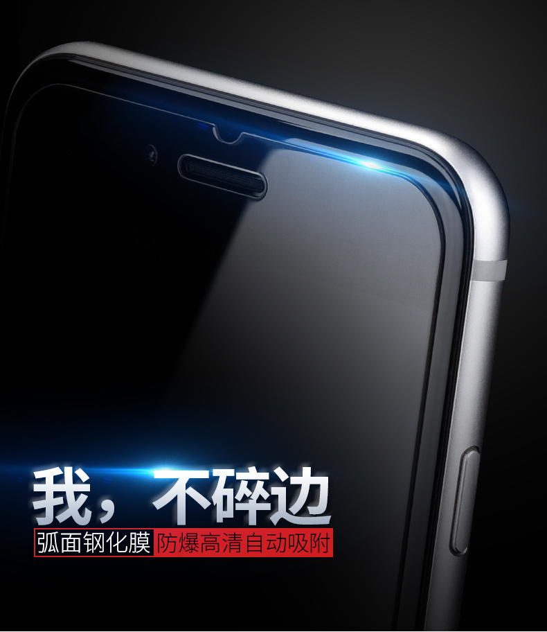 iPhone7鋼化玻璃膜 plus保護膜 蘋果7防爆手機膜 IPHONE工廠,批發,進口,代購