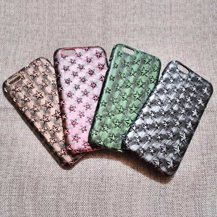 iphone6s plus復古星星手機殼 貼皮超薄皮套 民族風手機保護套批發・進口・工廠・代買・代購