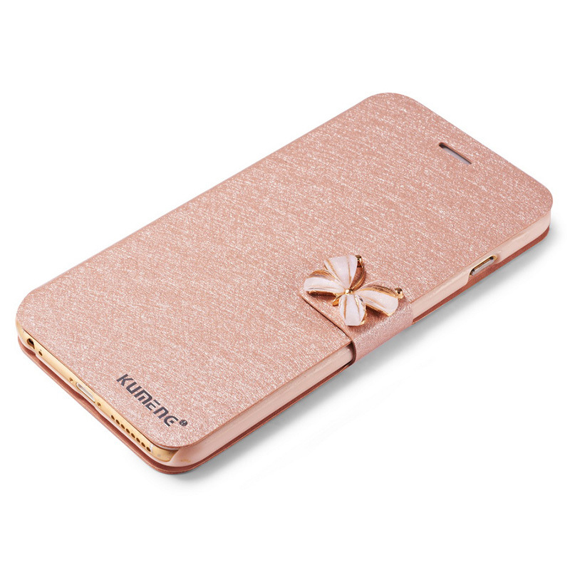 iphone6s 7手機殼 蠶絲紋翻蓋水鉆皮套蘋果6 7Plus保護套防摔外殼批發・進口・工廠・代買・代購