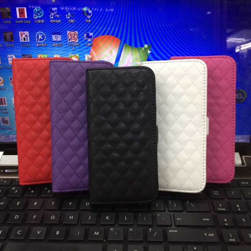 新款繡花小羊皮iPhone6手機皮套 蘋果6 插卡可支撐對吸保護套批發・進口・工廠・代買・代購