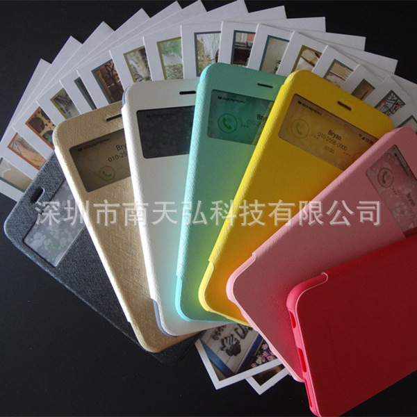 韓國GOOSPERY蘋果iphone6手機皮套WOW視窗6plus側翻皮套手機外殼工廠,批發,進口,代購