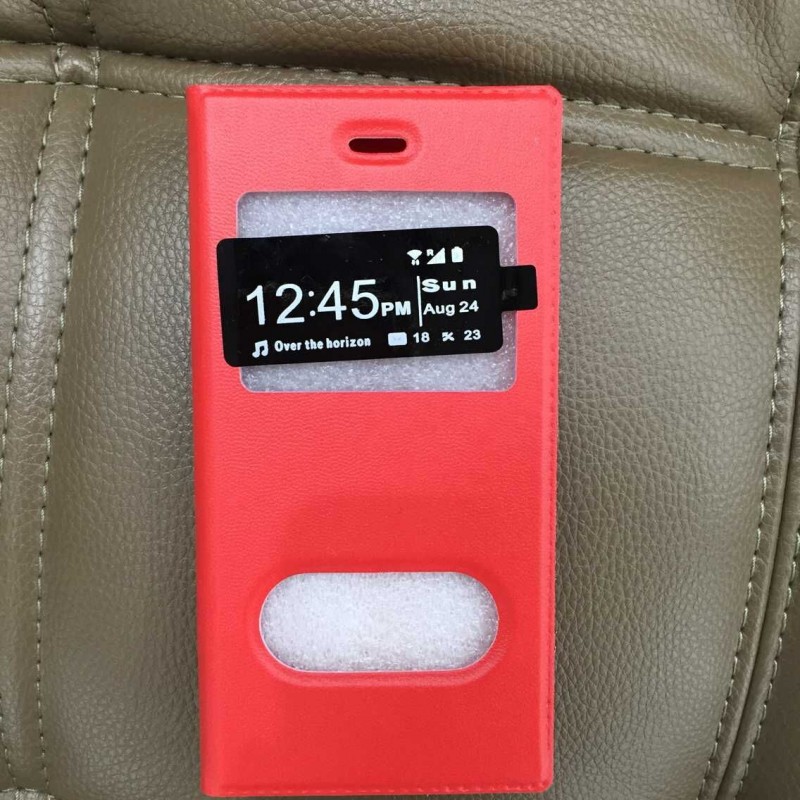 2015新款簡單商務雙來電顯示帶磁鐵iPhone6 4.7手機皮套保護殼批發・進口・工廠・代買・代購