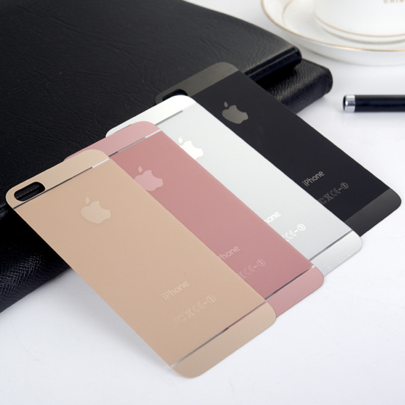 磨砂iphone6鋼化玻璃膜 蘋果6P電鍍彩色膜前後貼膜5S防爆鏡批發・進口・工廠・代買・代購
