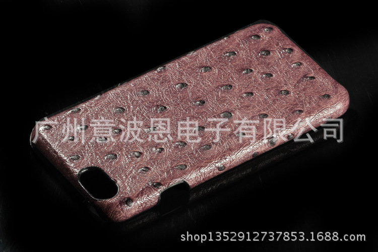 手機皮套批發 iPhone 6 6S  鴕鳥皮皮套加工，蘋果貼皮油邊手機套工廠,批發,進口,代購