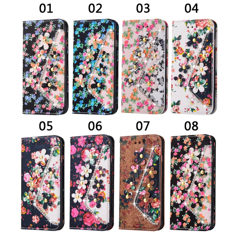 爆款iphone6S錢包插卡手機皮套 蘋果7 Plus帶鉆手機保護套批發潮工廠,批發,進口,代購