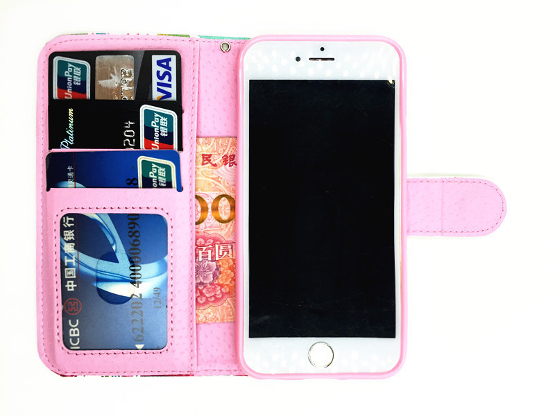廠傢供應iPhone 皮套 腰果花 民族風印圖皮套帶鏡框插卡車線皮套批發・進口・工廠・代買・代購