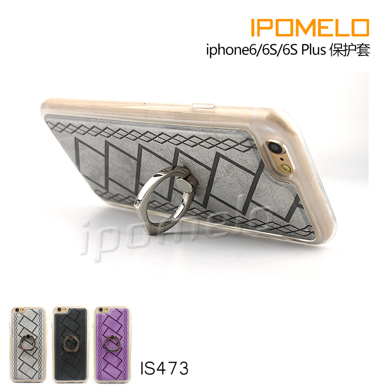 蘋果iphone6S手機殼 TPU+PU 蘋果6S plus指環扣手機皮套 新款工廠,批發,進口,代購