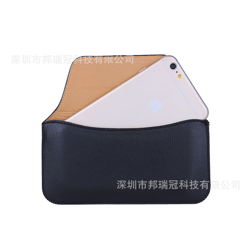 蘋果5.5通用皮套iPhone6 plus掛腰皮套iPhone6 plus上下翻保護套工廠,批發,進口,代購