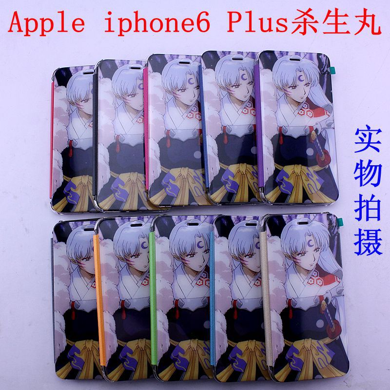 Apple蘋果iphone6 Plus水晶殺生丸來電閃光皮套002工廠,批發,進口,代購