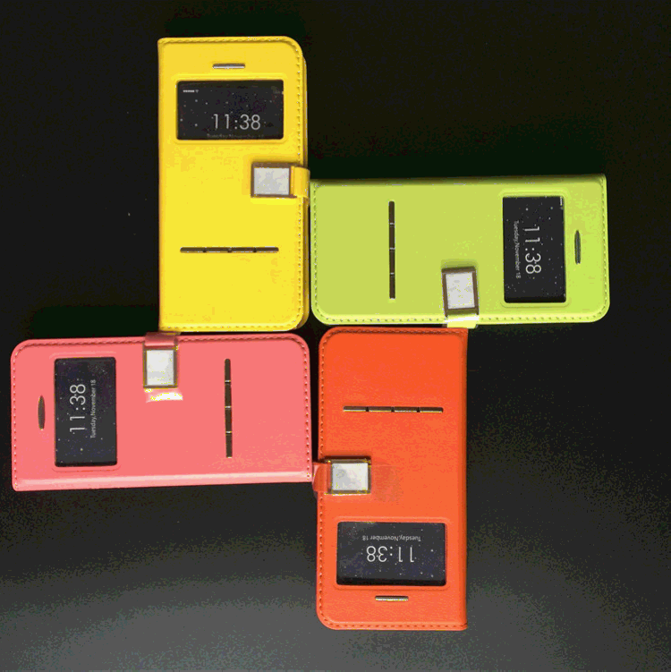 新款iPhone6迪爾艾倫二代手機皮套 三星S6智能感應接聽保護套外殼批發・進口・工廠・代買・代購