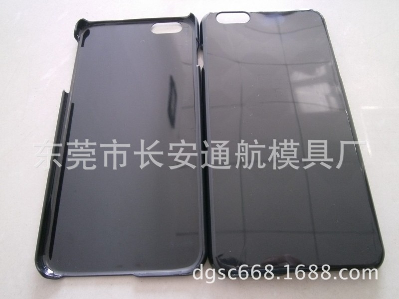 iPhone6 plus 5.5 PC單底光麵素材 皮套貼皮保護套 水貼噴油素材工廠,批發,進口,代購